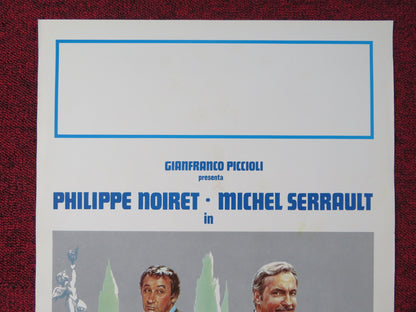 PILE OU FACE ITALIAN LOCANDINA POSTER PHILIPPE NOIRET MICHEL SERRAULT 1980