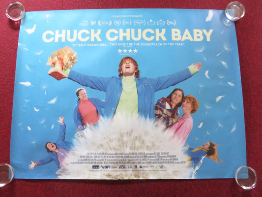 CHUCK CHUCK BABY UK QUAD ROLLED POSTER LOUISE BREALEY ANNABEL SCHOLEY 2023