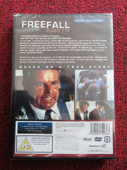 FREEFALL FLIGHT 174 (DVD) WILLIAM DEVANE SCOTT HYLANDS 1995 REGION 2