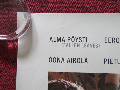 FOUR LITTLE ADULTS UK QUAD ROLLED POSTER ALMA POYSTI EERO MILONOFF 2023