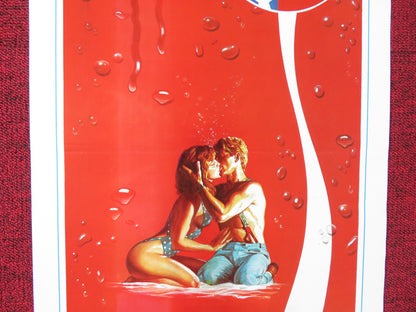 COCA-COLA KID ITALIAN LOCANDINA POSTER ERIC ROBERTS GRETA SCACCHI 1985