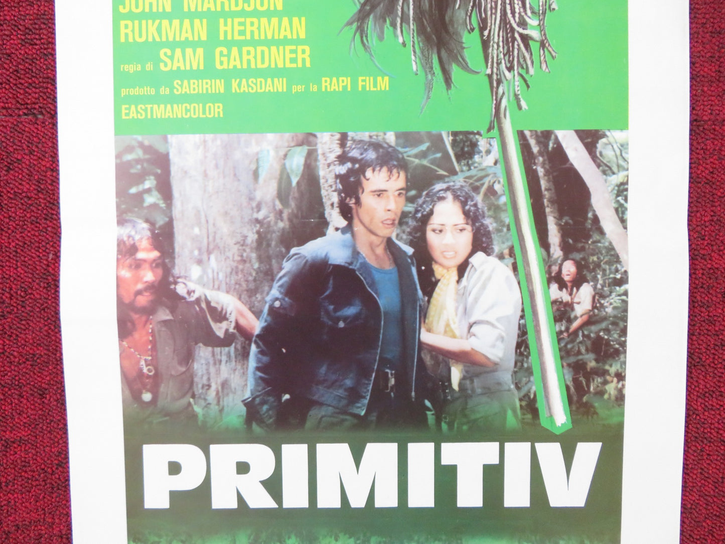 PRIMITIV / PRIMITIF ITALIAN LOCANDINA POSTER ENNY HARYON BARRY PRIMAR 1978