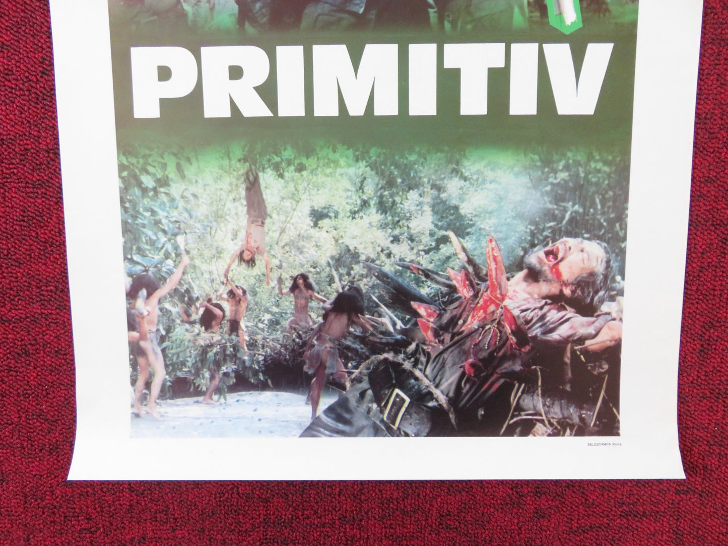 PRIMITIV / PRIMITIF ITALIAN LOCANDINA POSTER ENNY HARYON BARRY PRIMAR 1978