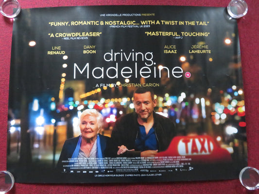 DRIVING MADELEINE UK QUAD ROLLED POSTER LINE RENAUD DANY BOON 2022