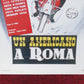 AN AMERICAN IN ROME ITALIAN LOCANDINA POSTER ALBERTO SORDI MARIA PIA CASILIO