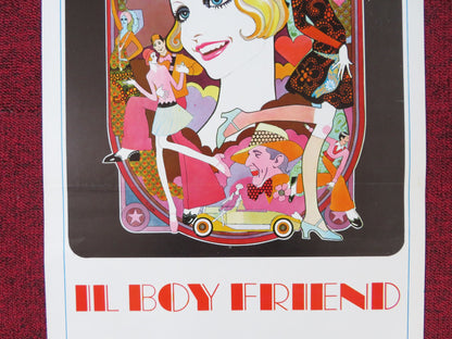 THE BOY FRIEND ITALIAN LOCANDINA POSTER TWIGGY CHRISTOPHER GABLE 1971