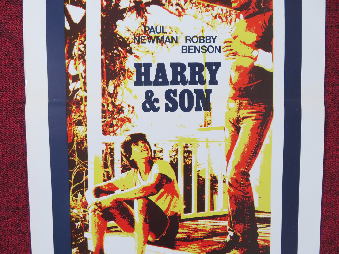 HARRY & SON ITALIAN LOCANDINA POSTER PAUL NEWMAN ROBBY BENSON 1984