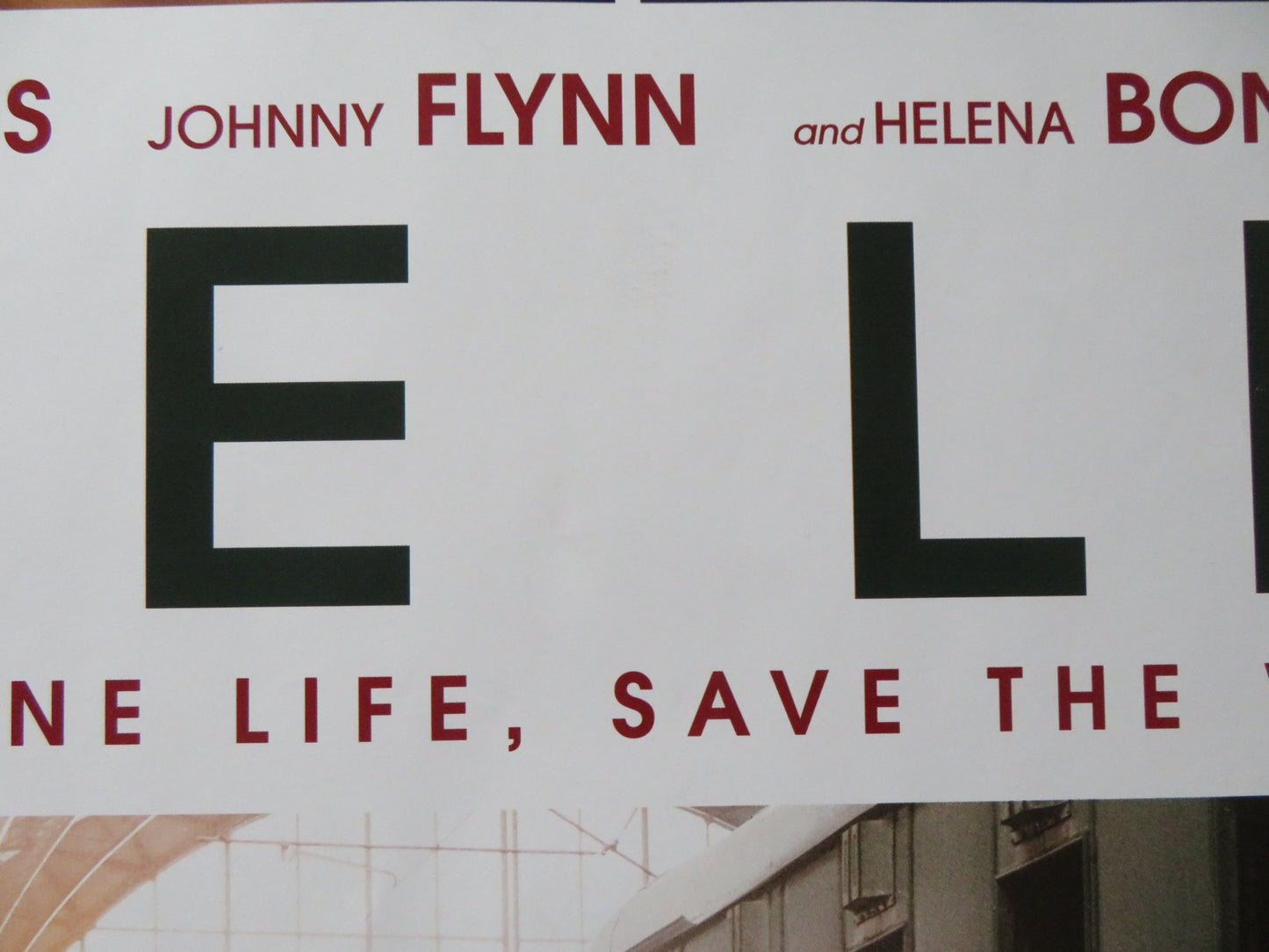 ONE LIFE UK QUAD ROLLED POSTER ANTHONY HOPKINS HELENA BONHAM CARTER 2023