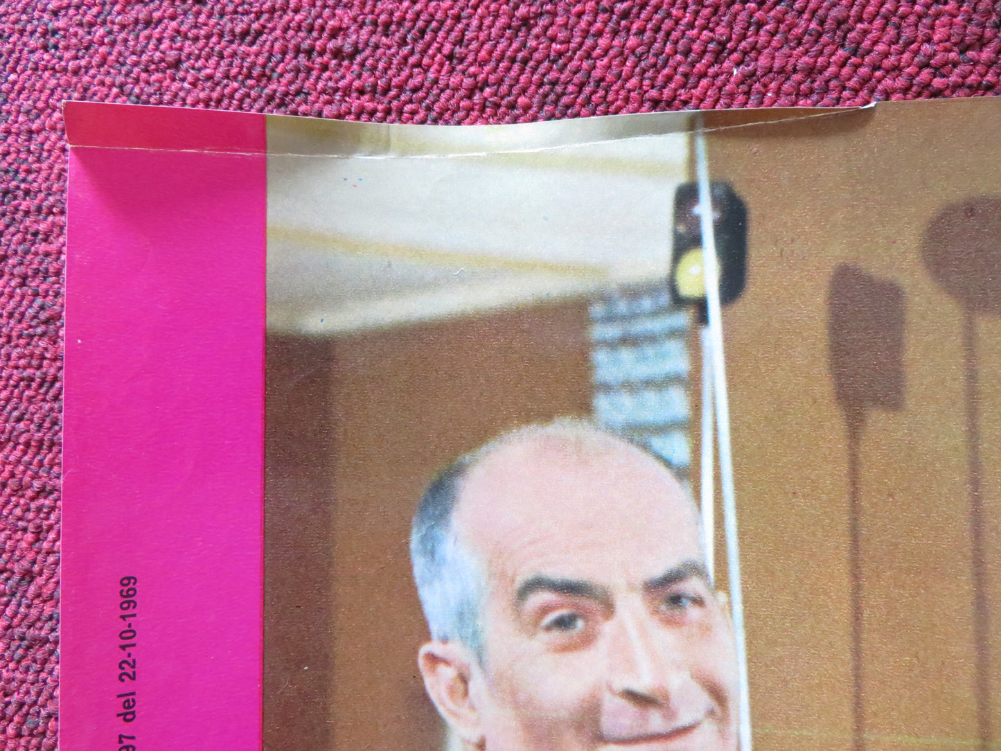 HIBERNATUS - A ITALIAN FOTOBUSTA POSTER LOUIS DE FUNES MICHAEL LONSDALE 1969