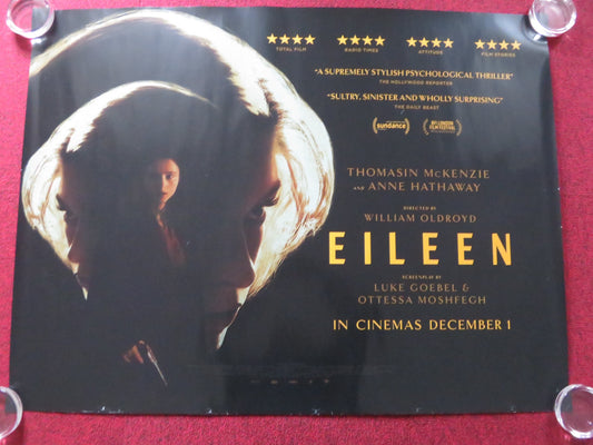 EILEEN UK QUAD ROLLED POSTER THOMASIN MCKENZIE ANNE HATHAWAY 2023