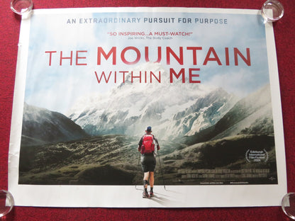 THE MOUNTAIN WITHIN ME UK QUAD ROLLED POSTER ED JACKSON 2024