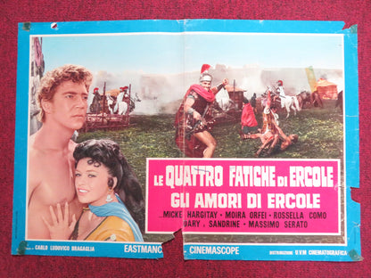 THE LOVES OF HERCULES - A ITALIAN FOTOBUSTA POSTER JAYNE MANSFIELD 1960