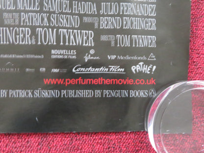 PERFUME: THE STORY OF A MURDERER UK QUAD ROLLED POSTER BEN WHISHAW RICKMAN 2006