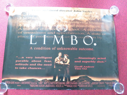 LIMBO UK QUAD ROLLED POSTER MICHAEL LASKIN LEO BURMESTER 1999