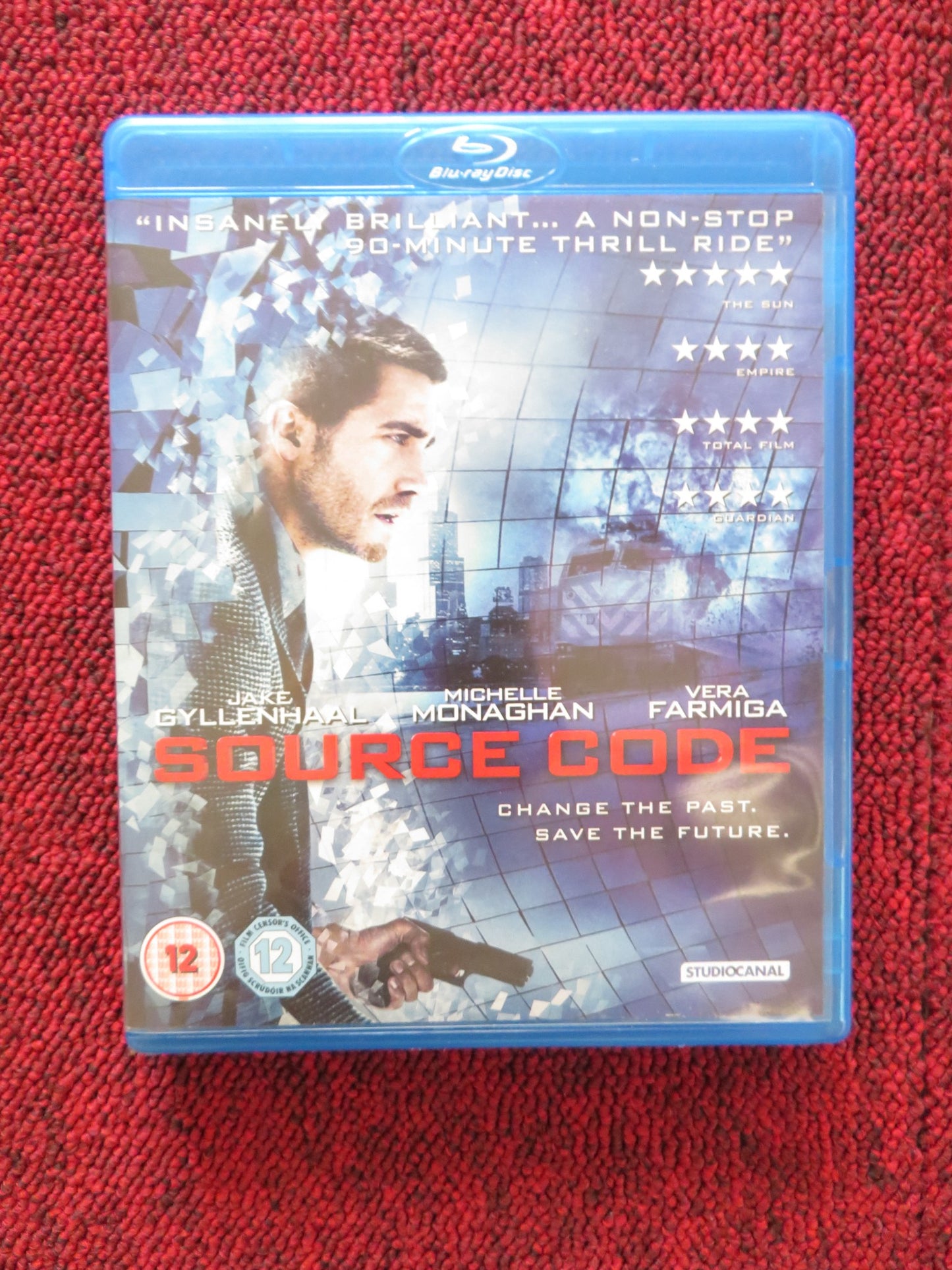 SOURCE CODE (BLU-RAY) JAKE GYLLENHAAL MICHELLE MONAGHAN 2011 REGION B