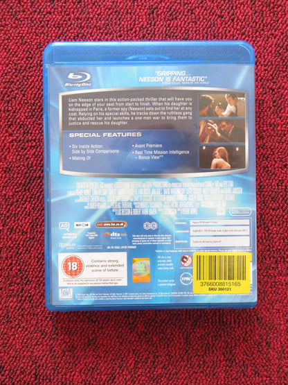 TAKEN - EXTENDED HARDER CUT (BLU-RAY) LIAM NEESON MAGGIE GRACE 2008 REGION B, C