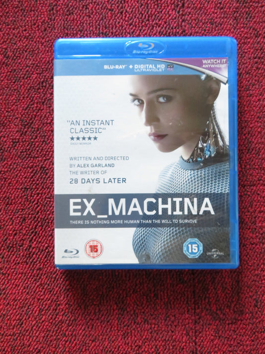 EX MACHINA (BLU-RAY) ALICIA VIKANDER DOMHNALL GLEESON 2014 REGION B