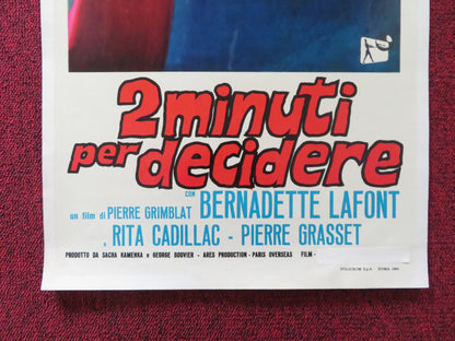 ME FAIRE CA A MOI ITALIAN LOCANDINA POSTER EDDIE CONSTANTINE B. LAFONT 1964