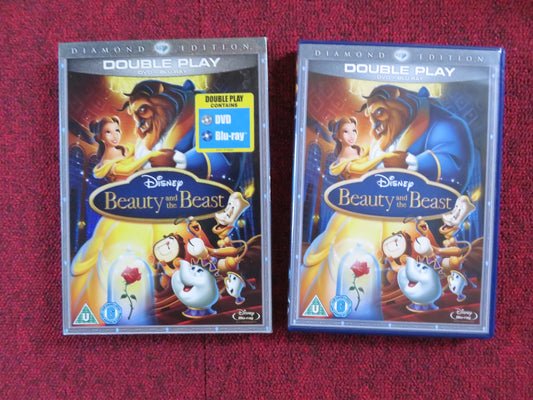 BEAUTY AND THE BEAST DIAMOND EDITION(BLU-RAY & DVD) DISNEY1991 REGION A, B, C, 2