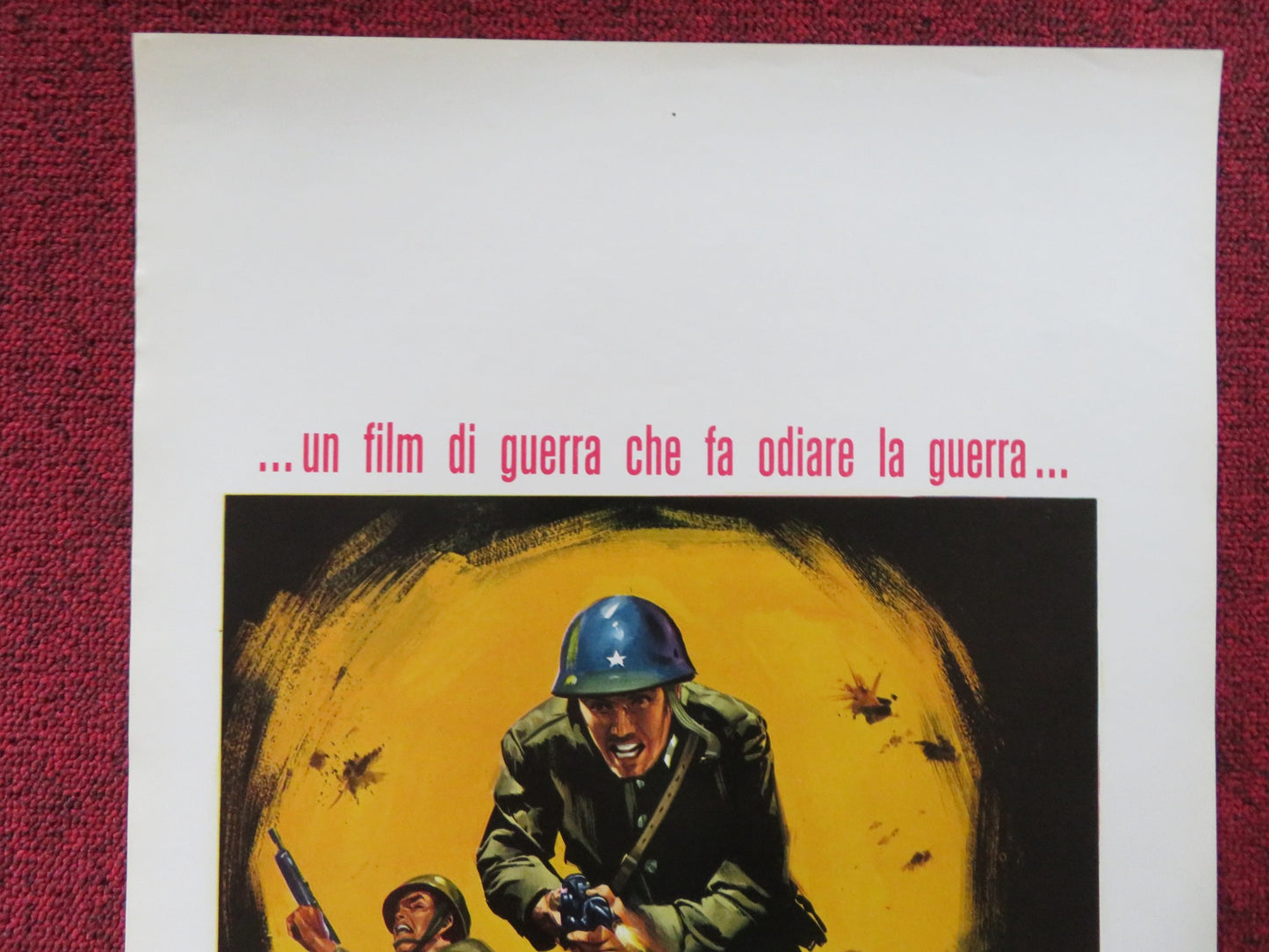 THE RED ANGEL ITALIAN LOCANDINA POSTER AYAKO WAKAO SHINSUKE ASHIDA 1968