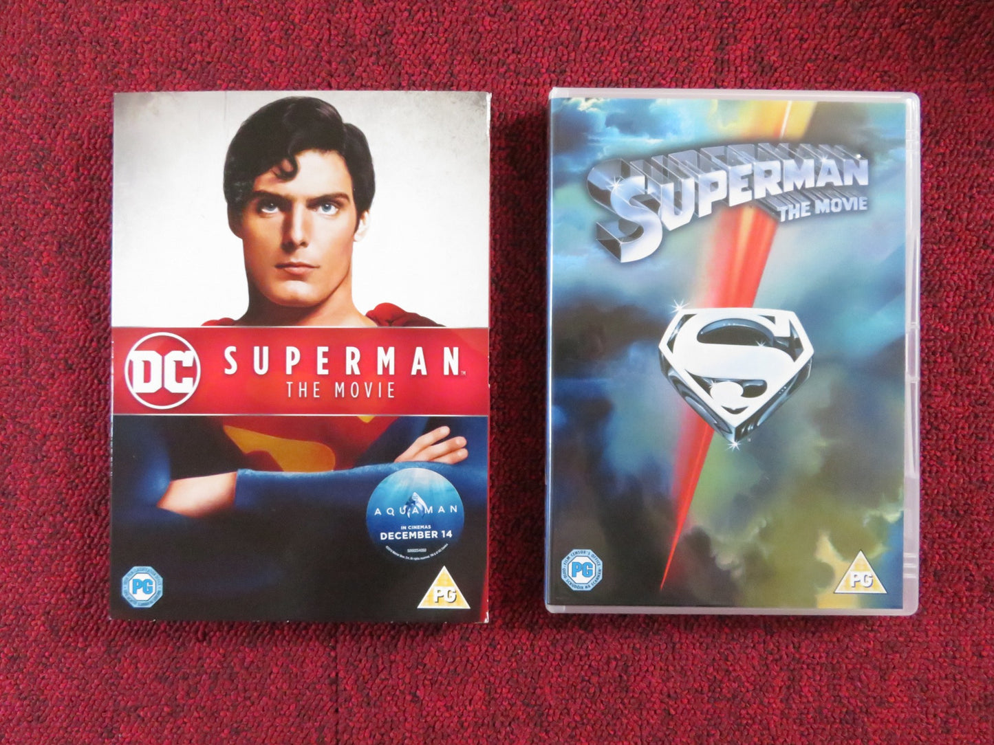 SUPERMAN THE MOVIE (DVD) CHRISTOPHER REEVE MARLON BRANDO 1978 REGION 2