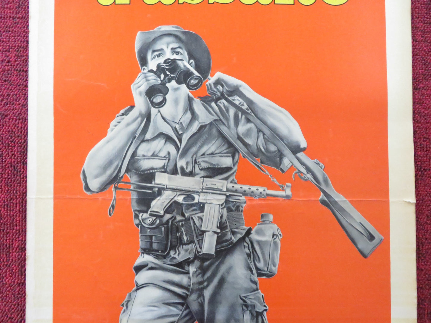 THE 317TH PLATOON ITALIAN LOCANDINA POSTER JACQUES PERRIN BRUNO CREMER 1965