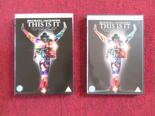 THIS IS IT - TWO DISC SPECIAL EDITION (DVD) MICHAEL JACKSON 2009 REGION 2