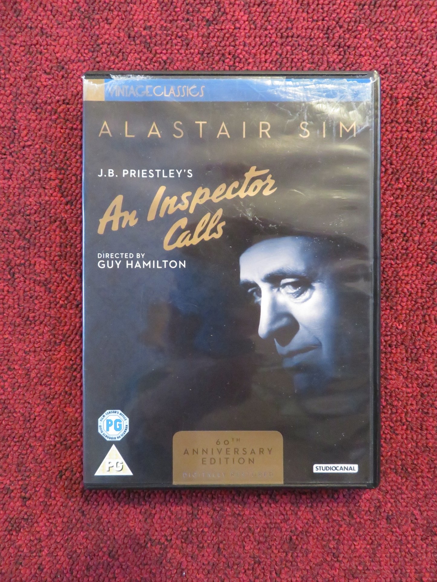 AN INSPECTOR CALLS (DVD) ALASTAIR SIM OLGA LINDO 1954 REGION 2