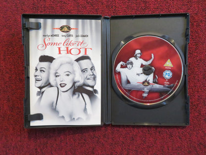 SOME LIKE IT HOT (DVD) MARILYN MONROE JACK LEMMON TONY CURTIS 1959 REGION 2