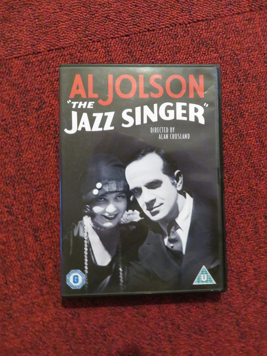 THE JAZZ SINGER (DVD) AL JOLSON MAY MCAVOY 1927 REGION 2