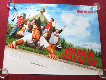 DADDY DAY CAMP UK QUAD ROLLED POSTER CUBA GOODING JR. RICHARD GANT 2007