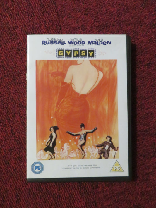 GYPSY (DVD) ROSALIND RUSSELL NATALIE WOOD 1962 REGION 2