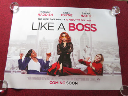 LIKE A BOSS UK QUAD ROLLED POSTER ROSE BYRNE SALMA HAYEK 2020