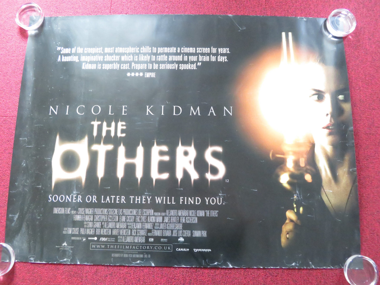 THE OTHERS - B UK QUAD ROLLED POSTER NICOLE KIDMAN CHRISTOPHER ECCLESTON 2001