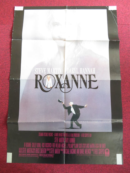 ROXANNE FOLDED US ONE SHEET POSTER STEVE MARTIN DARYL HANNAH 1987