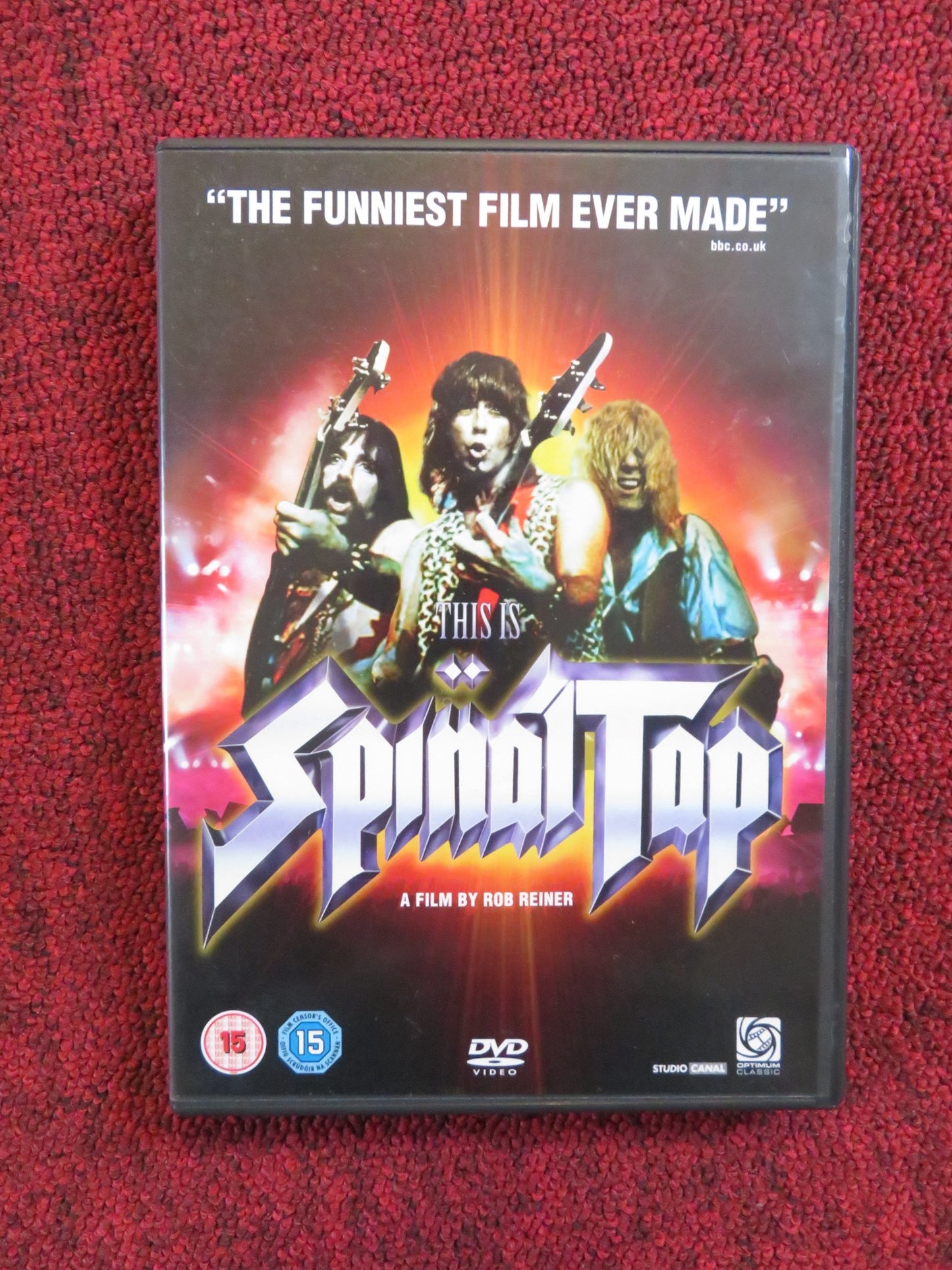 THIS IS SPINAL TAP (DVD) HARRY SHEARER CHRISTOPHER GUEST 1984 REGION 2