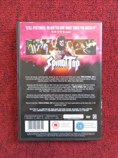 THIS IS SPINAL TAP (DVD) HARRY SHEARER CHRISTOPHER GUEST 1984 REGION 2