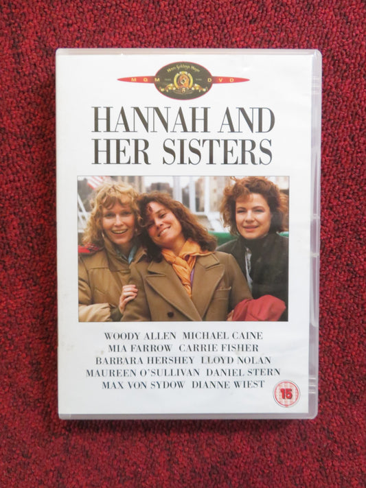 HANNAH AND HER SISTERS (DVD) CARRIE FISHER MICHAEL CAINE 1986 REGION 2