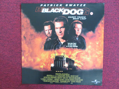 BLACK DOG VHS VIDEO POSTER PATRICK SWAYZE MEATLOAF 1998