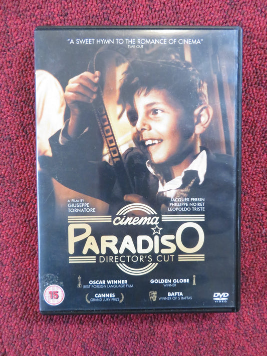 CINEMA PARADISO - DIRECTOR'S CUT (DVD) JACQUES PERRIN 1988 REGION 2