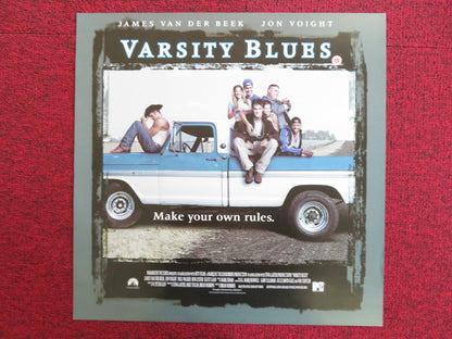 VARSITY BLUES VHS VIDEO POSTER JON VOIGHT JAMES VAN DER BEEK PAUL WALKER 1999