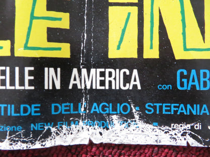 EMANUELLE IN AMERICA - C ITALIAN FOTOBUSTA POSTER JOE D'AMATO LAURA GEMSER 1977