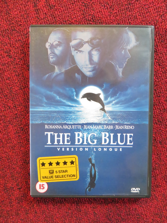 THE BIG BLUE - VERSION LONGUE (DVD) ROSANNA ARQUETTE JEAN-MARC BAR 1988 REGION 2