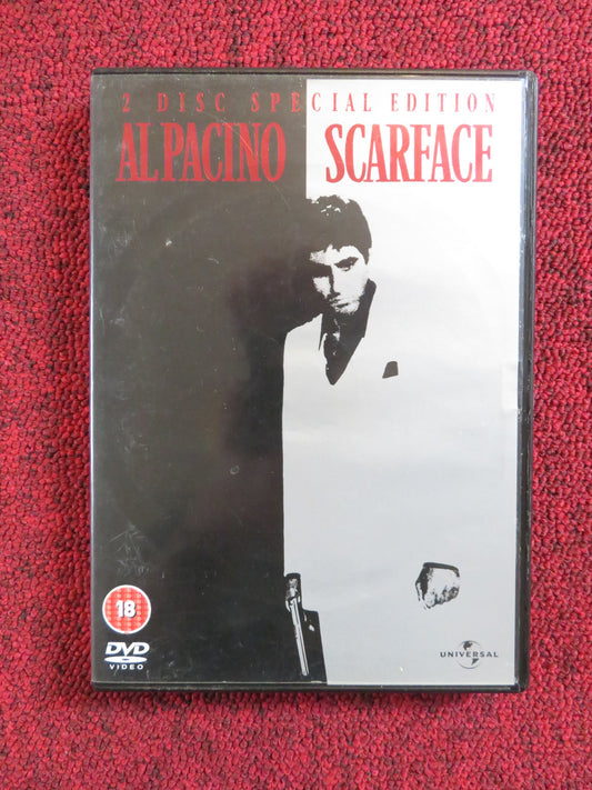 SCARFACE- 2 DISC SPECIAL EDITION (DVD) MICHELLE PFEIFFER AL PACINO 1983 REGION 2