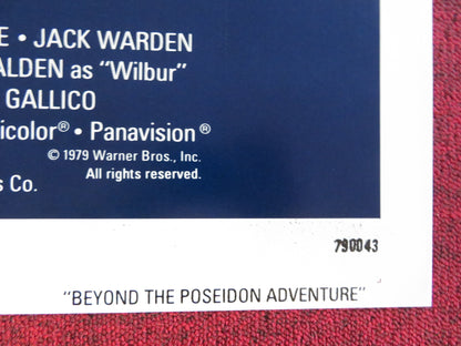 BEYOND THE POSEIDON ADVENTURE - C FOLDED US ONE SHEET POSTER MICHAEL CAINE 1979