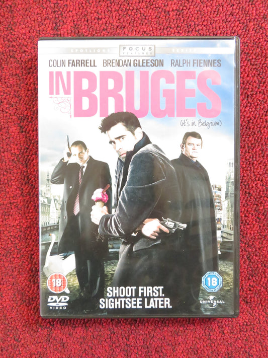 IN BRUGES (DVD) COLIN FARRELL BRENDAN GLEESON 2008 REGION 2, 5