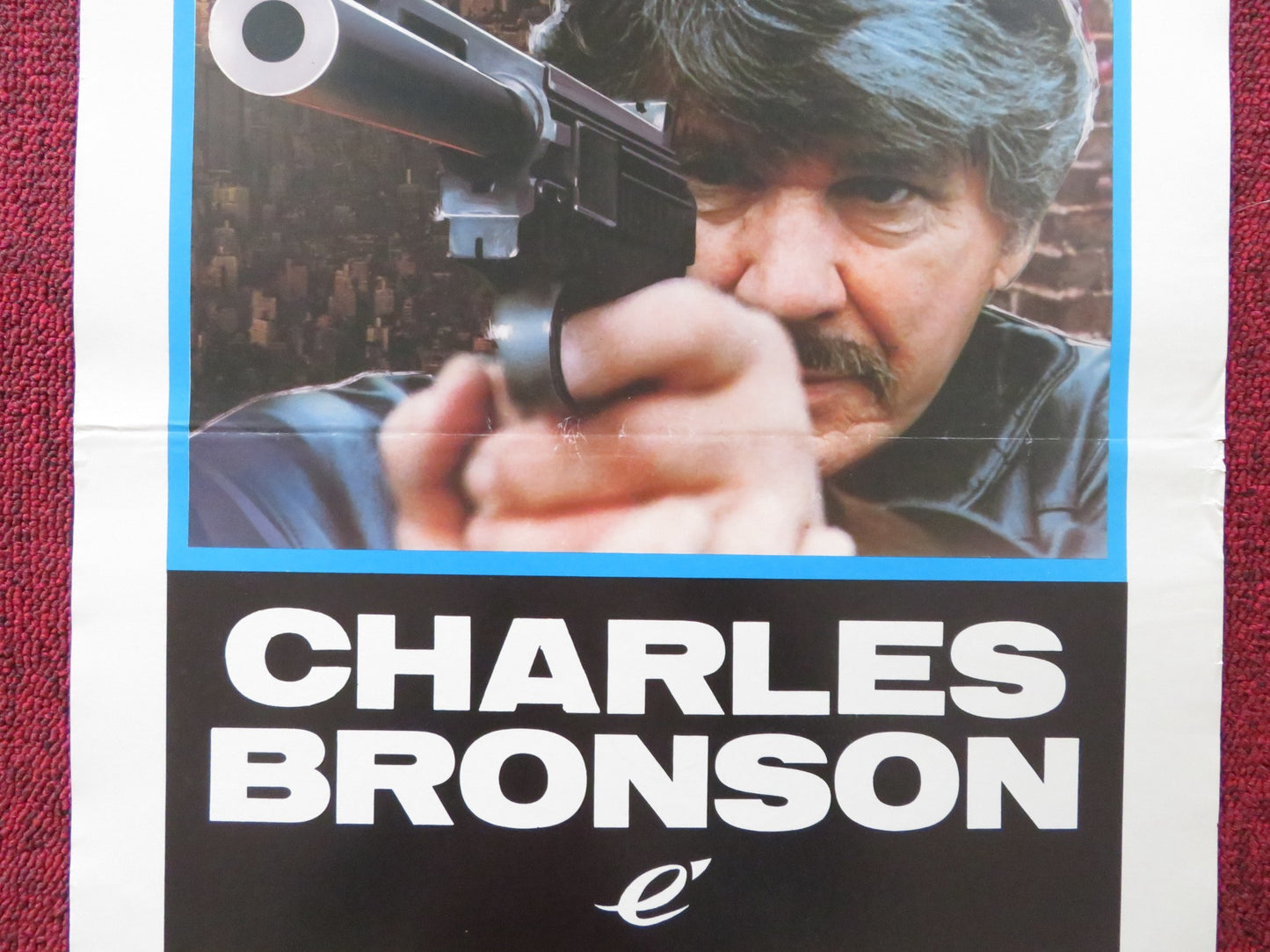 DEATH WISH 3 ITALIAN LOCANDINA POSTER CANNON CHARLES BRONSON DEBORAH RAFFIN 1986