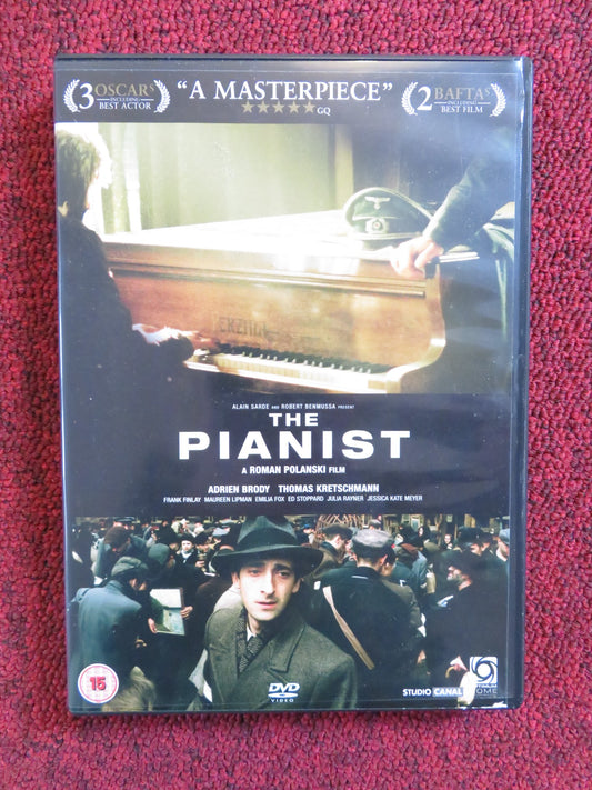 THE PIANIST (DVD) ADRIEN BRODY EMILIA FOX 2002 REGION 2