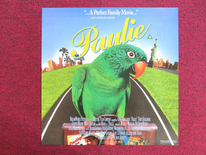 PAULIE VHS VIDEO POSTER GENA ROWLANDS CHEECH MARIN 1998