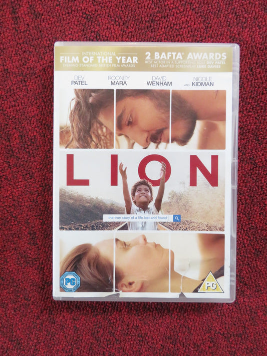 LION (DVD) DEV PATEL ROONEY MARA 2016 REGION 2